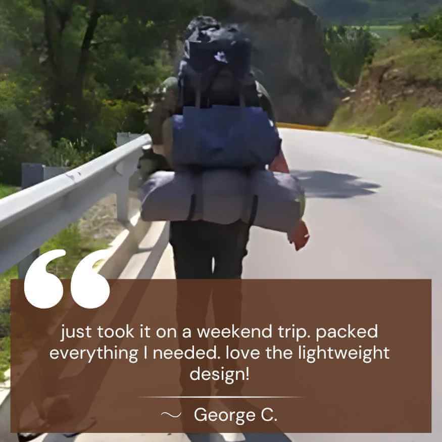 60L Waterproof Outdoor Hiking Backpack