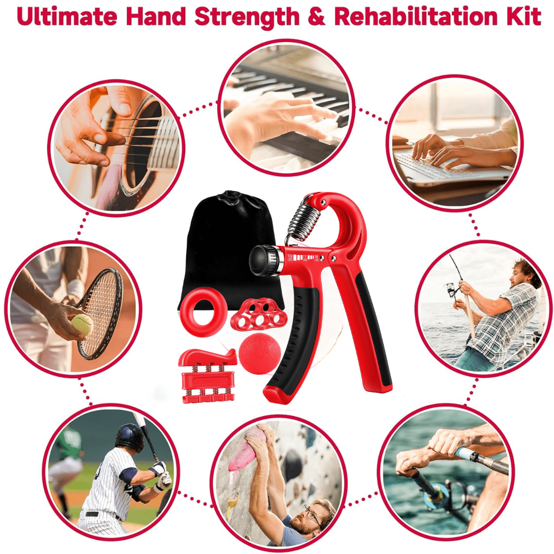 Adjustable Hand Strengthener for Targeted Grip Strength Training