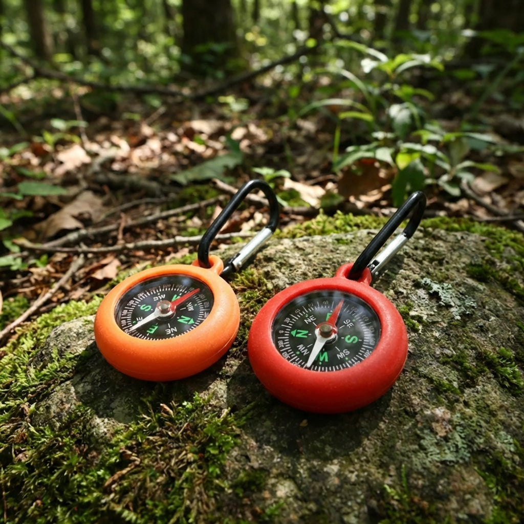 Compact Carabiner Compass
