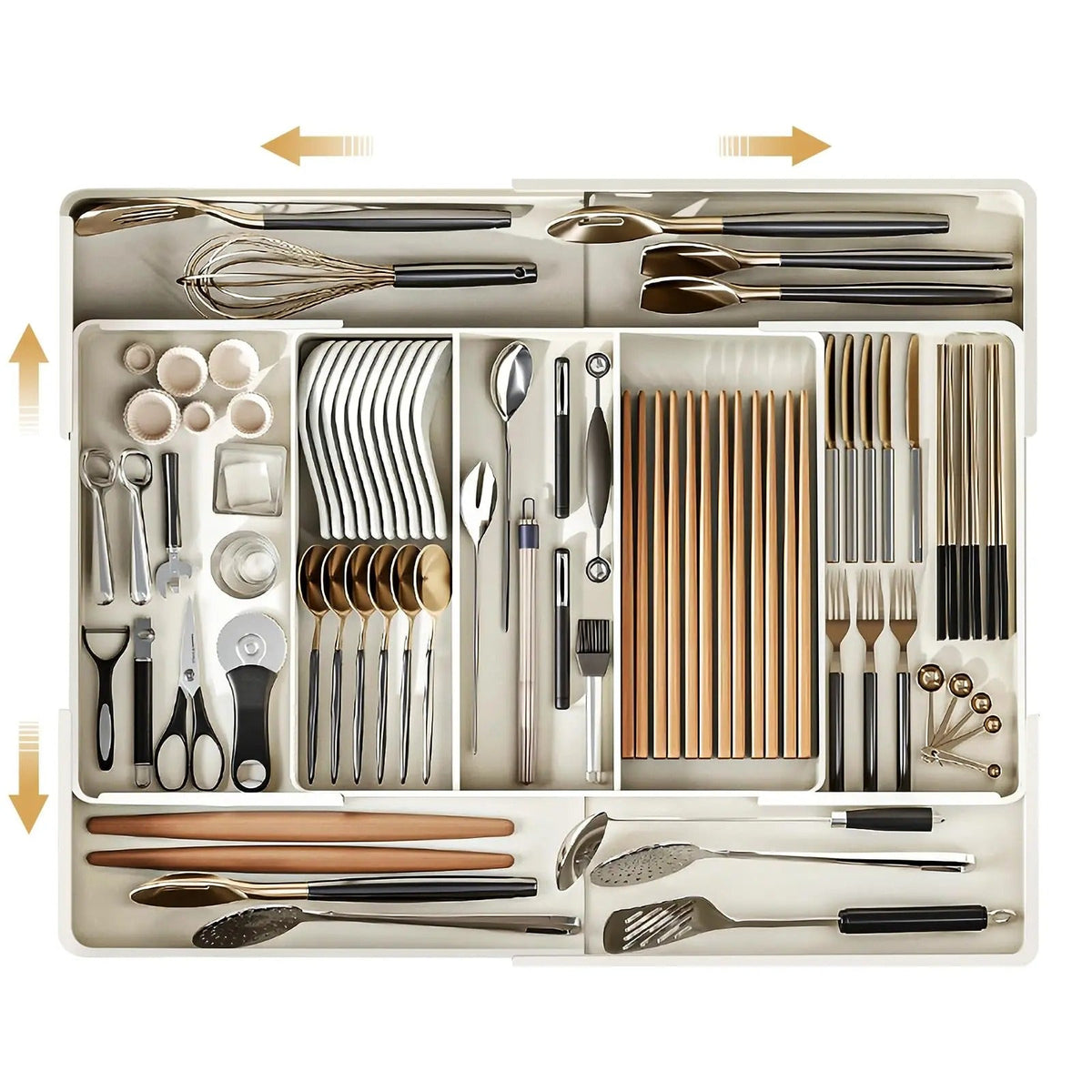 Flexible & Space-Saving Drawer Organizer