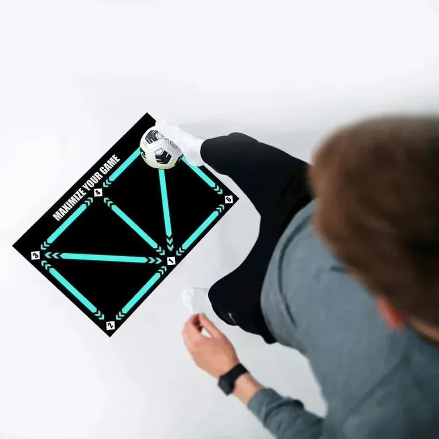Football Training Mat with Video Skill Program