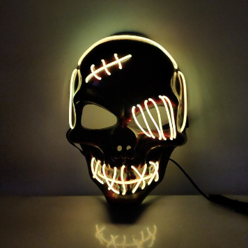 Glowing Horror Vendetta Mask