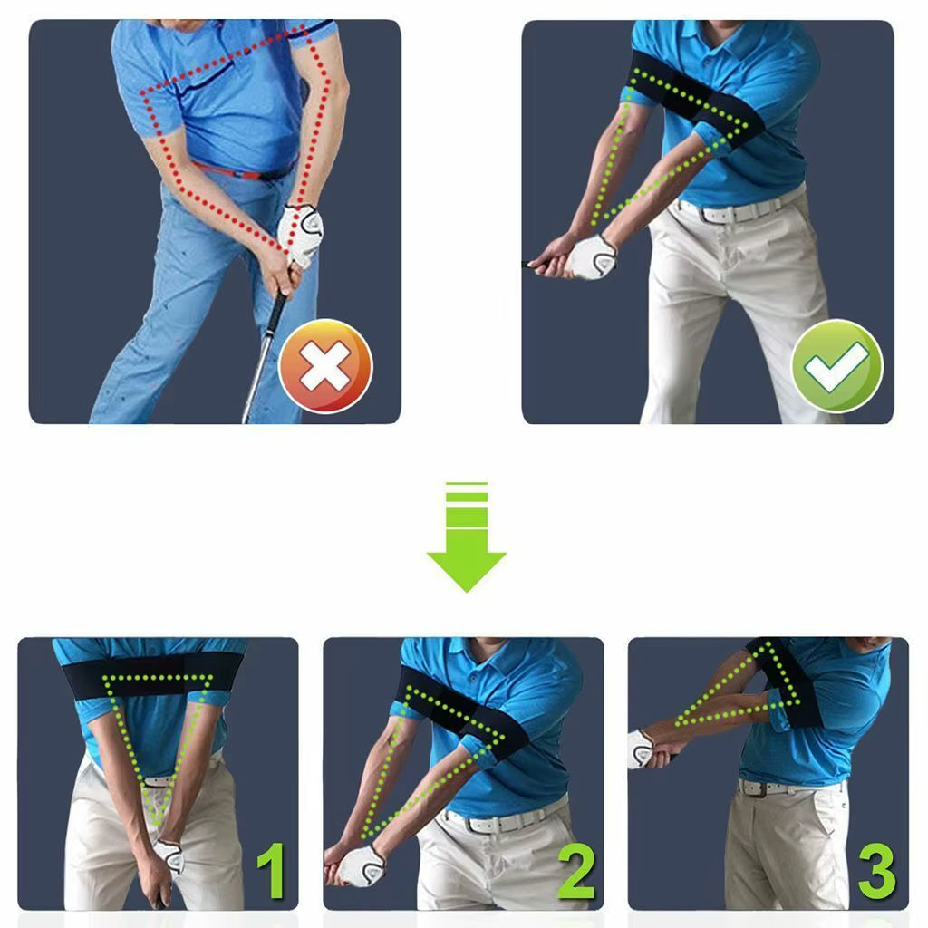 Golf Swing Training Aid for Better Ball Striking and Technique