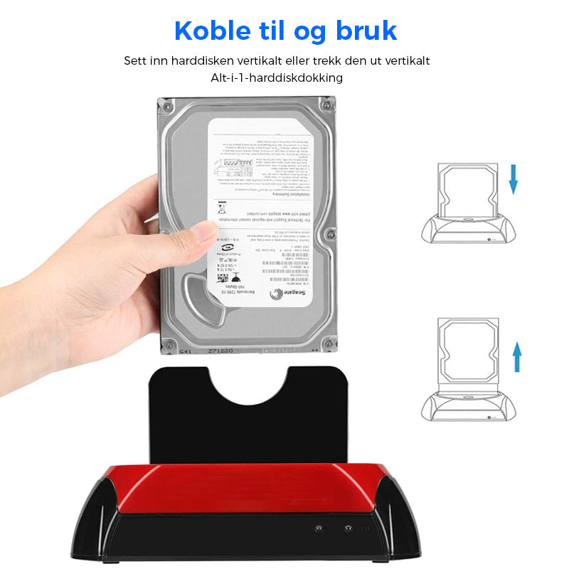 Hard Drive Docking Station - Plug & Play | Fast Cloning