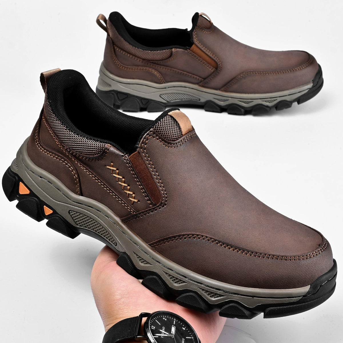 Men’s Casual Walking Shoes – Supportive Orthopedic Design