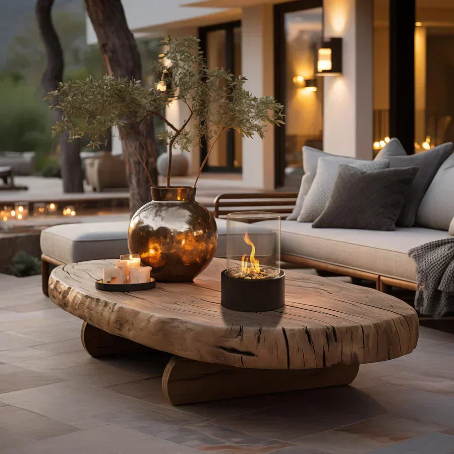 Modern Smokeless Bioethanol Tabletop Fireplace