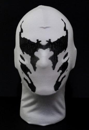 Moving Inkblot Rorschach Mask