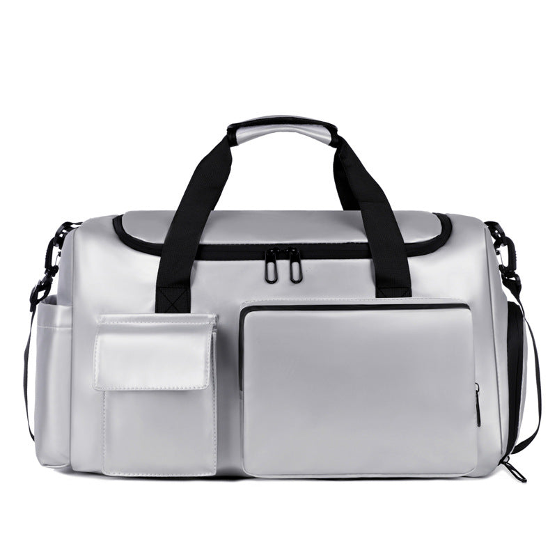 Multi-Pocket Travel Bag with Shoulder Strap