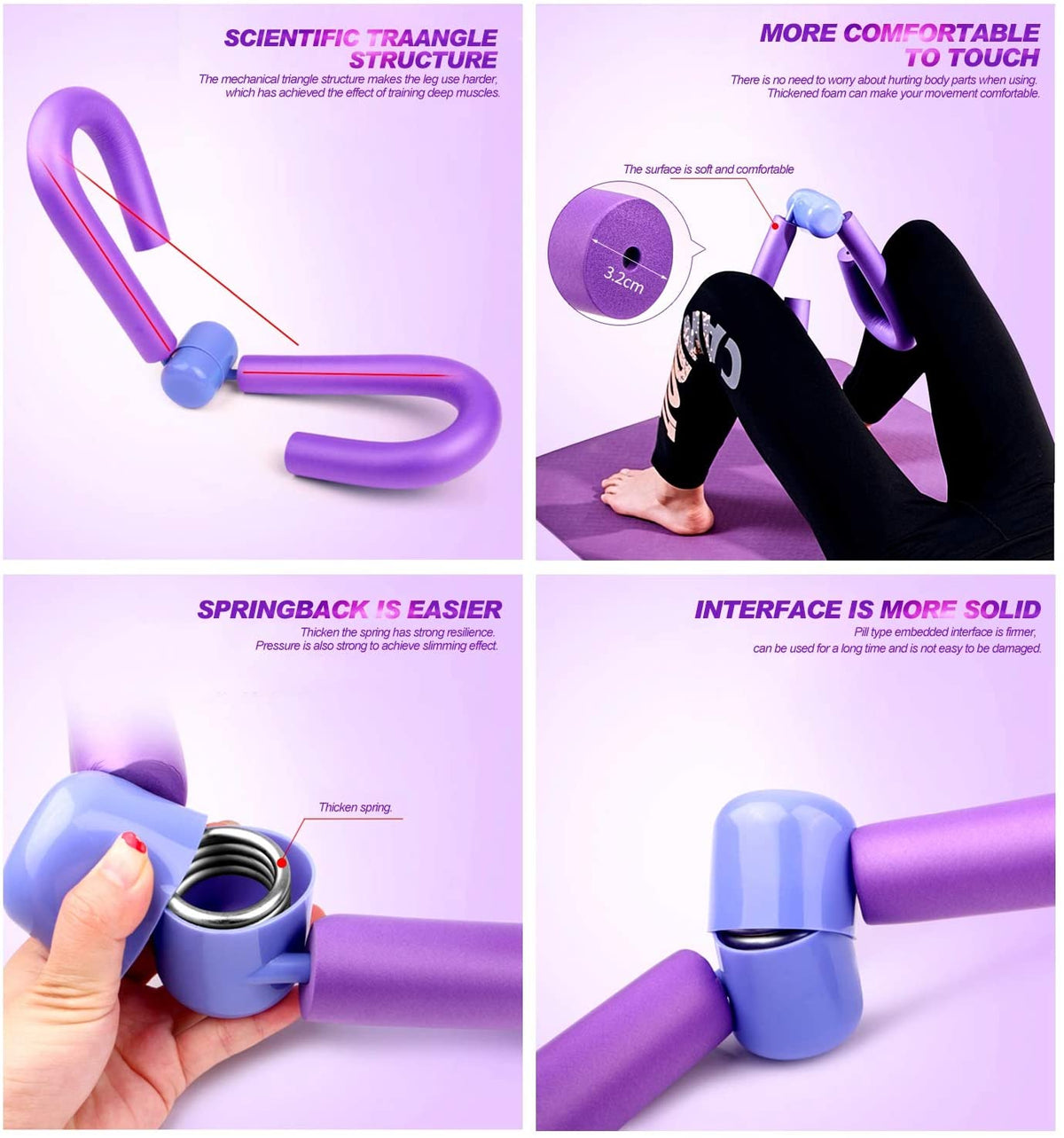 Multifunctional Leg Trainer for Home Workouts