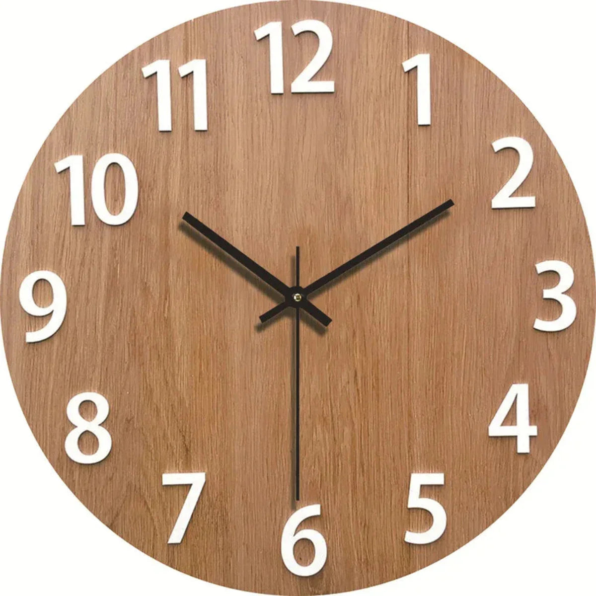 Nature-Inspired Wall Clock, Perfect for Any Interior