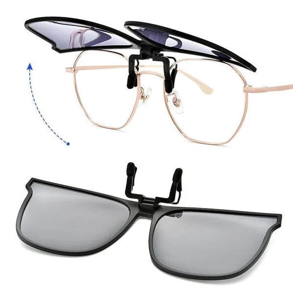 Polarized Clip-On Sunglasses for Men & Women