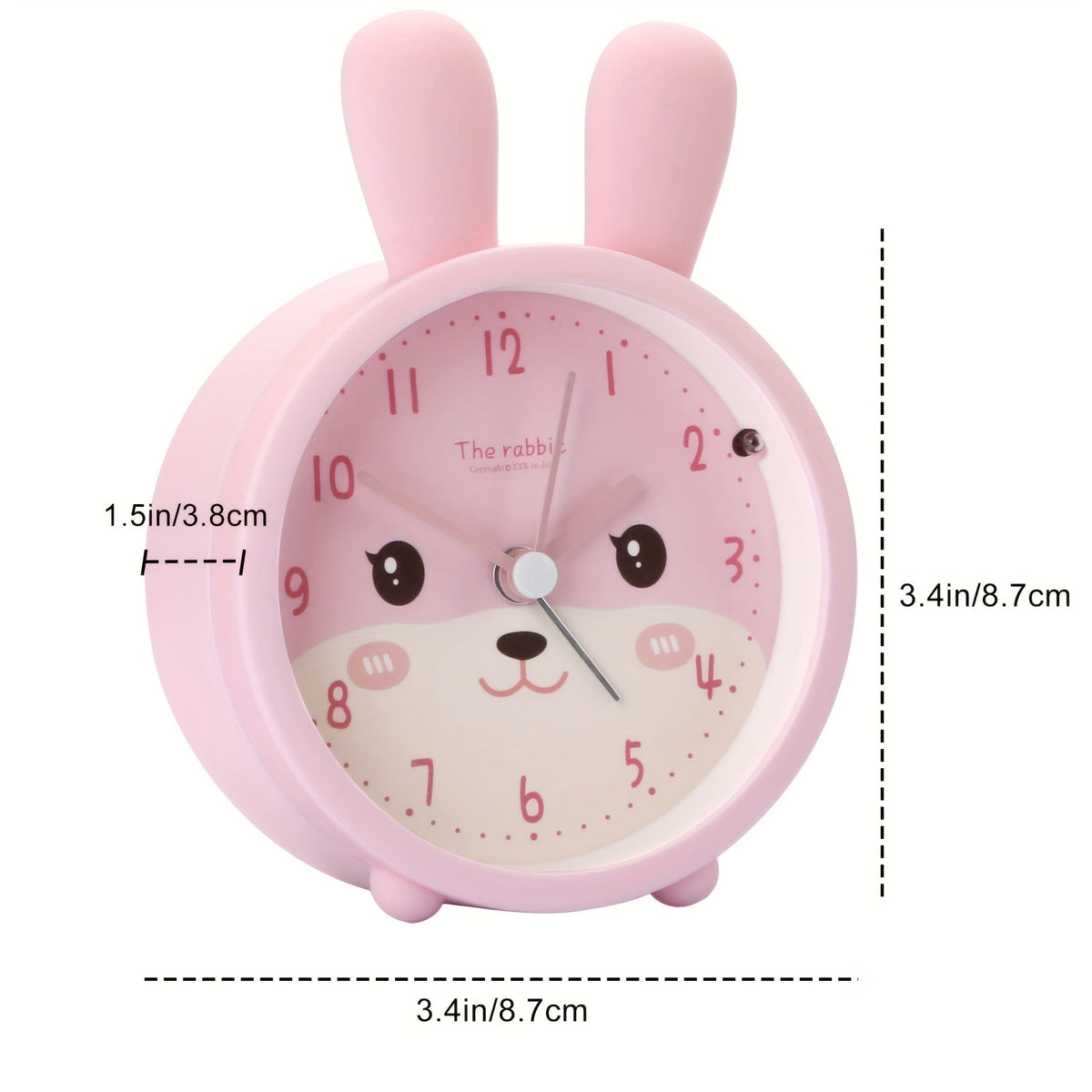 Silent Bunny Alarm Clock