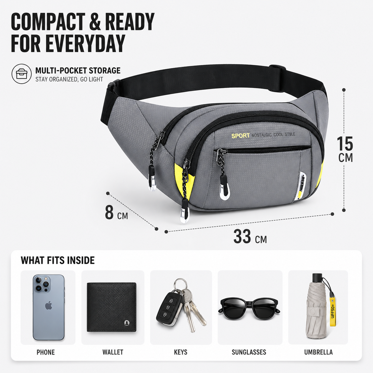 Slim Waist Pack