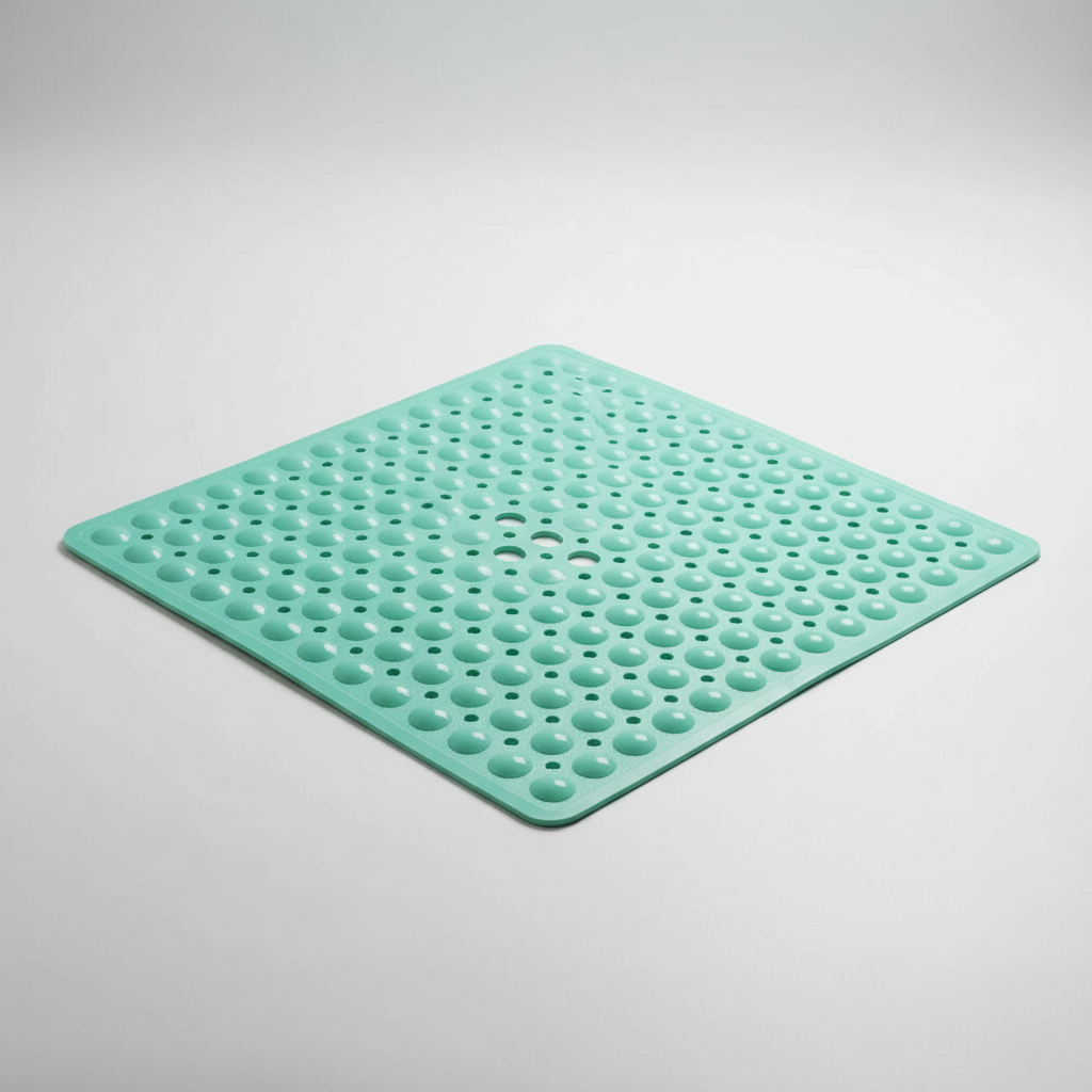 Square PVC Shower Mat