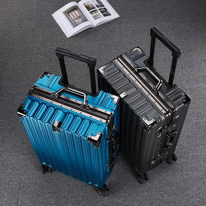 Sturdy Aluminum Frame Hardshell Suitcase