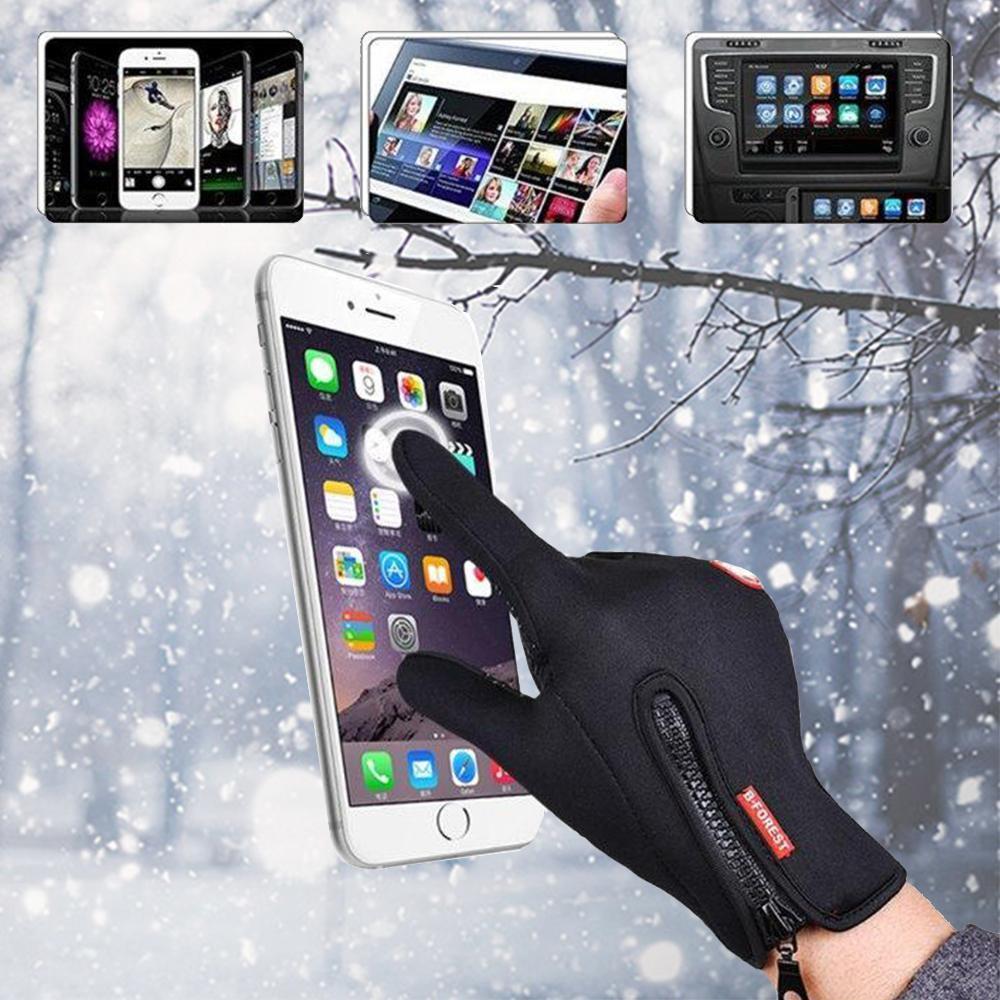 Unisex Warm Windproof Waterproof Touchscreen Gloves
