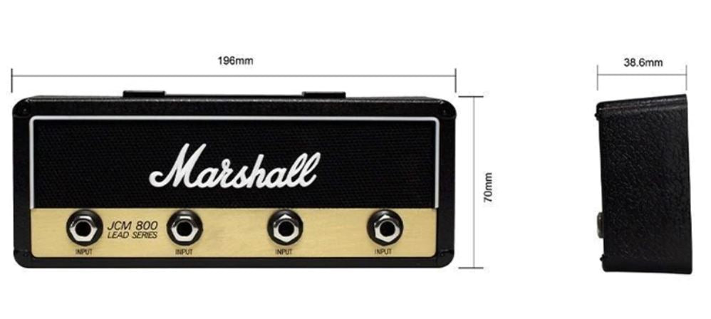 Wall-Mounted Amplifier Key Holder