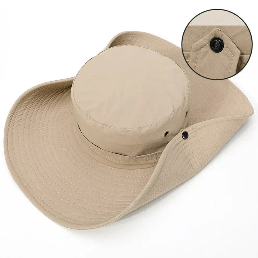Water-Repellent Outdoor Summer Hat with Chin Strap – Ranger