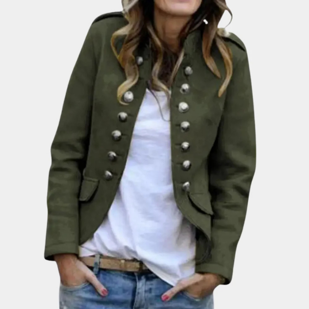 Women's Double-Breasted Coat