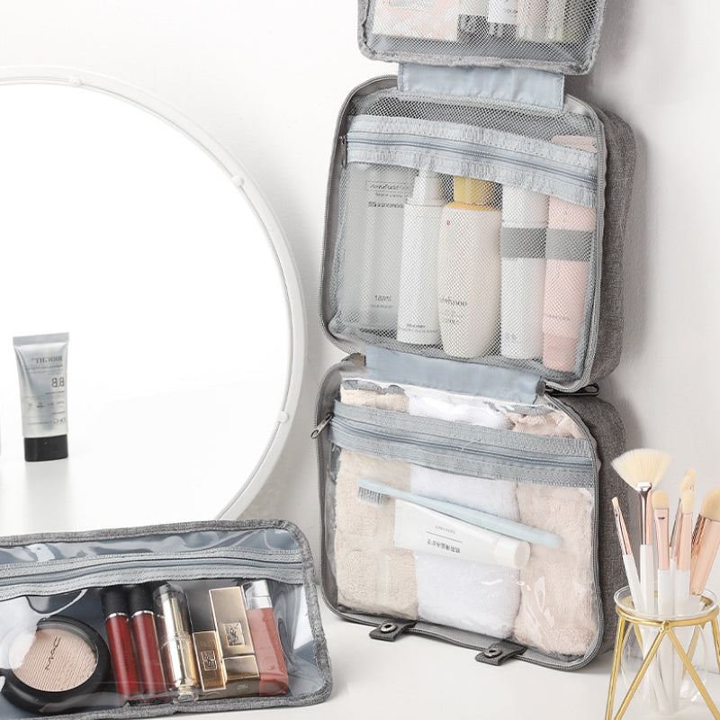Women's Elegant Toiletry Bag with Hanging Hook
