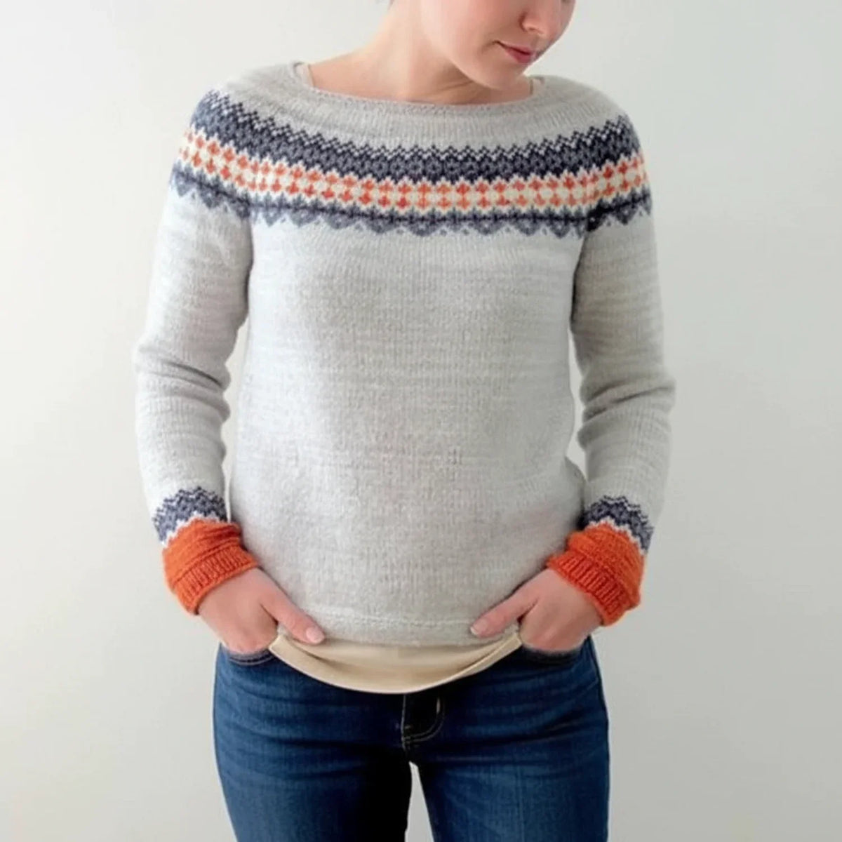 Women's Icelandic Pullover Sweater