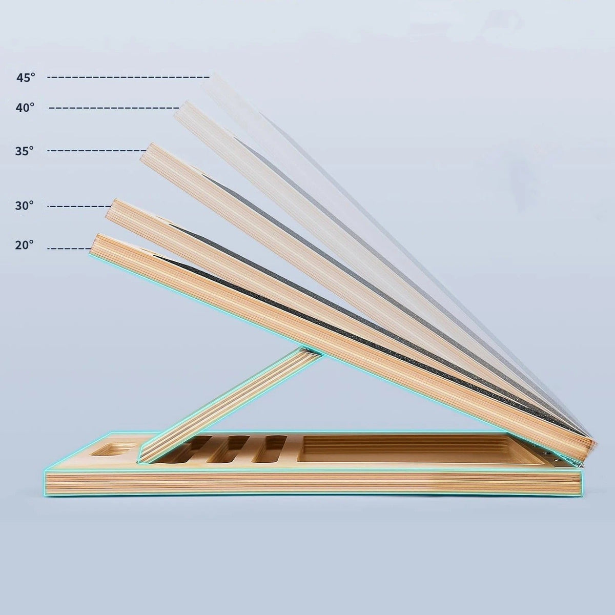 Adjustable Slant Board for Lower-Body Training