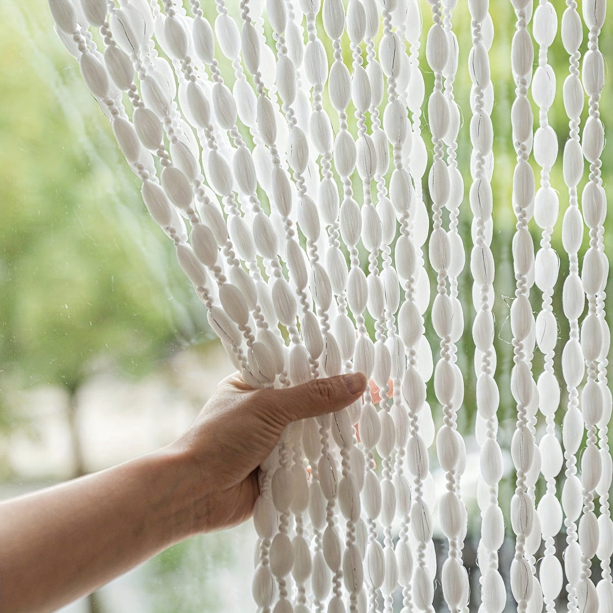 Beaded Door Curtain for Boho Decor