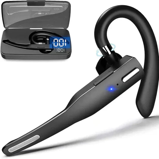 Bluetooth 5.1 Noise-Cancelling Headset with Dual Microphone for Men
