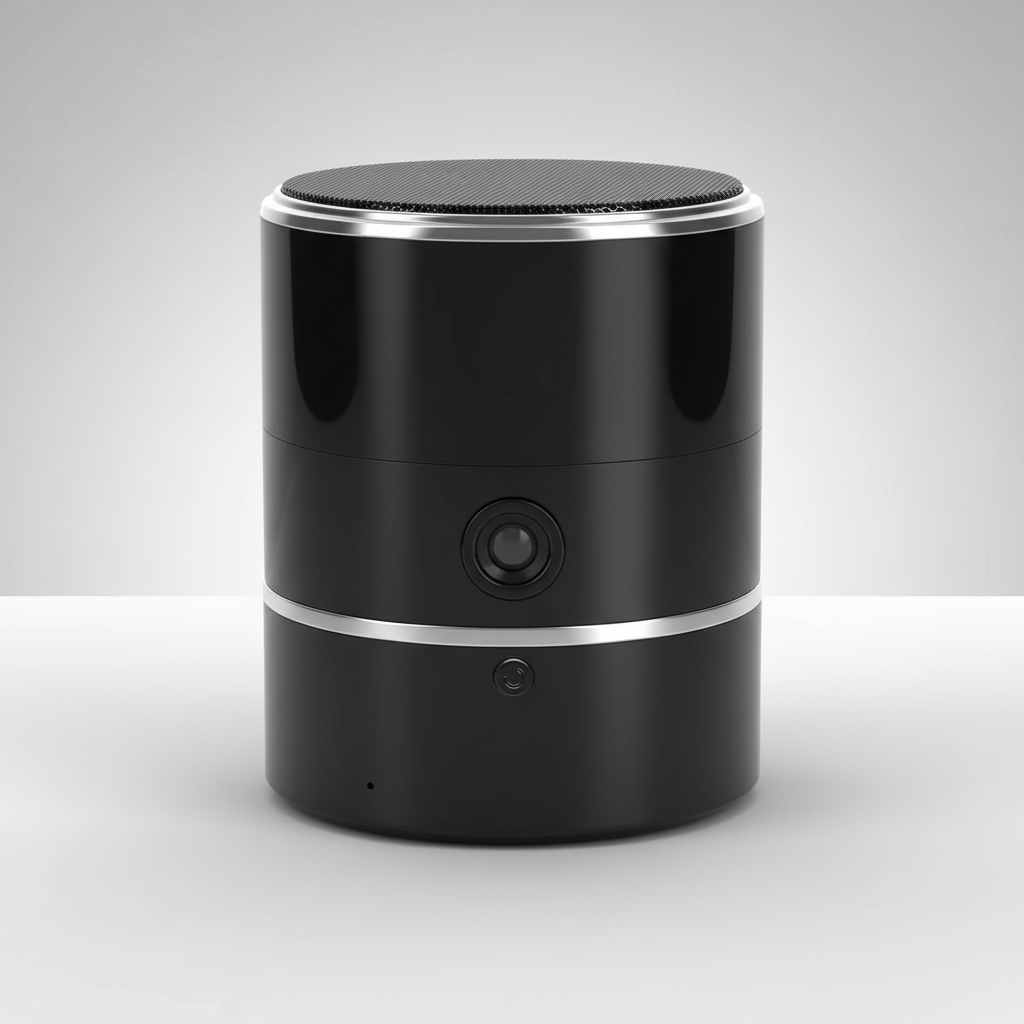 Bluetooth Speaker with Hidden Camera
