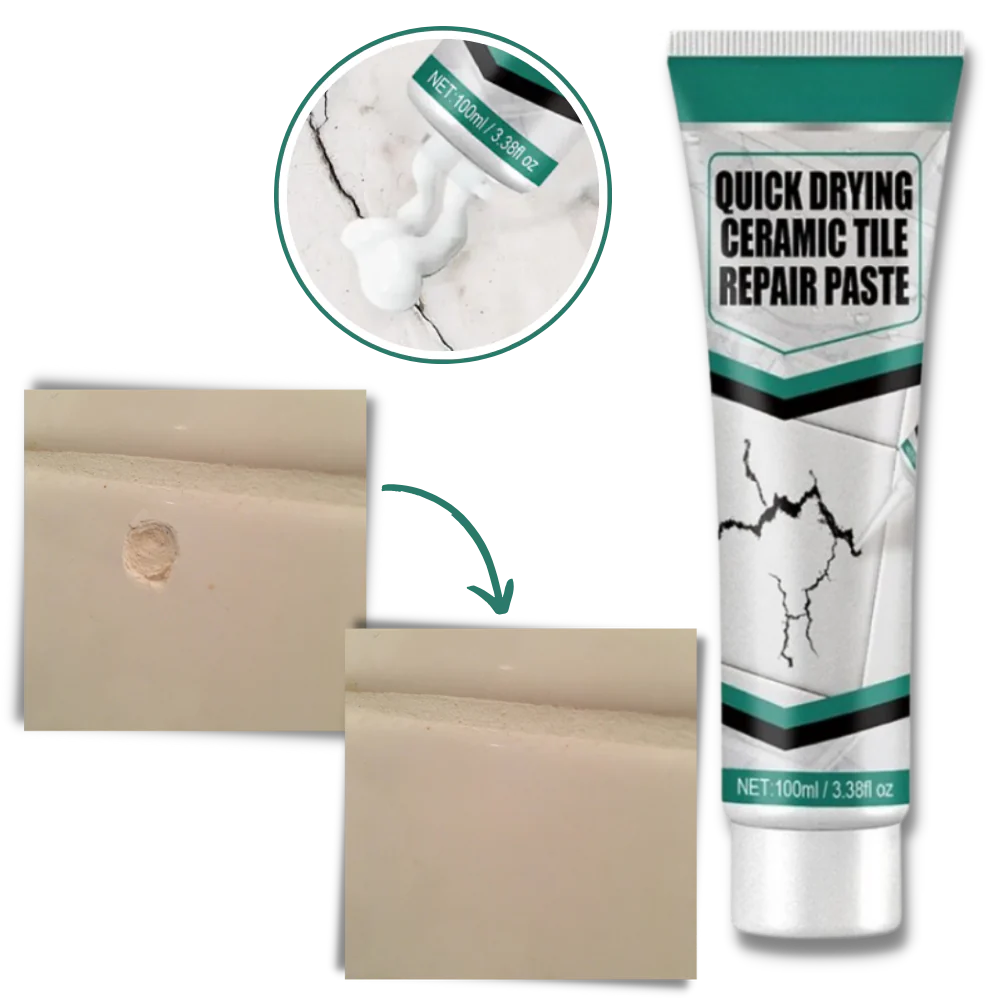 Ceramic Repair Kit for Tile & Surface Cracks