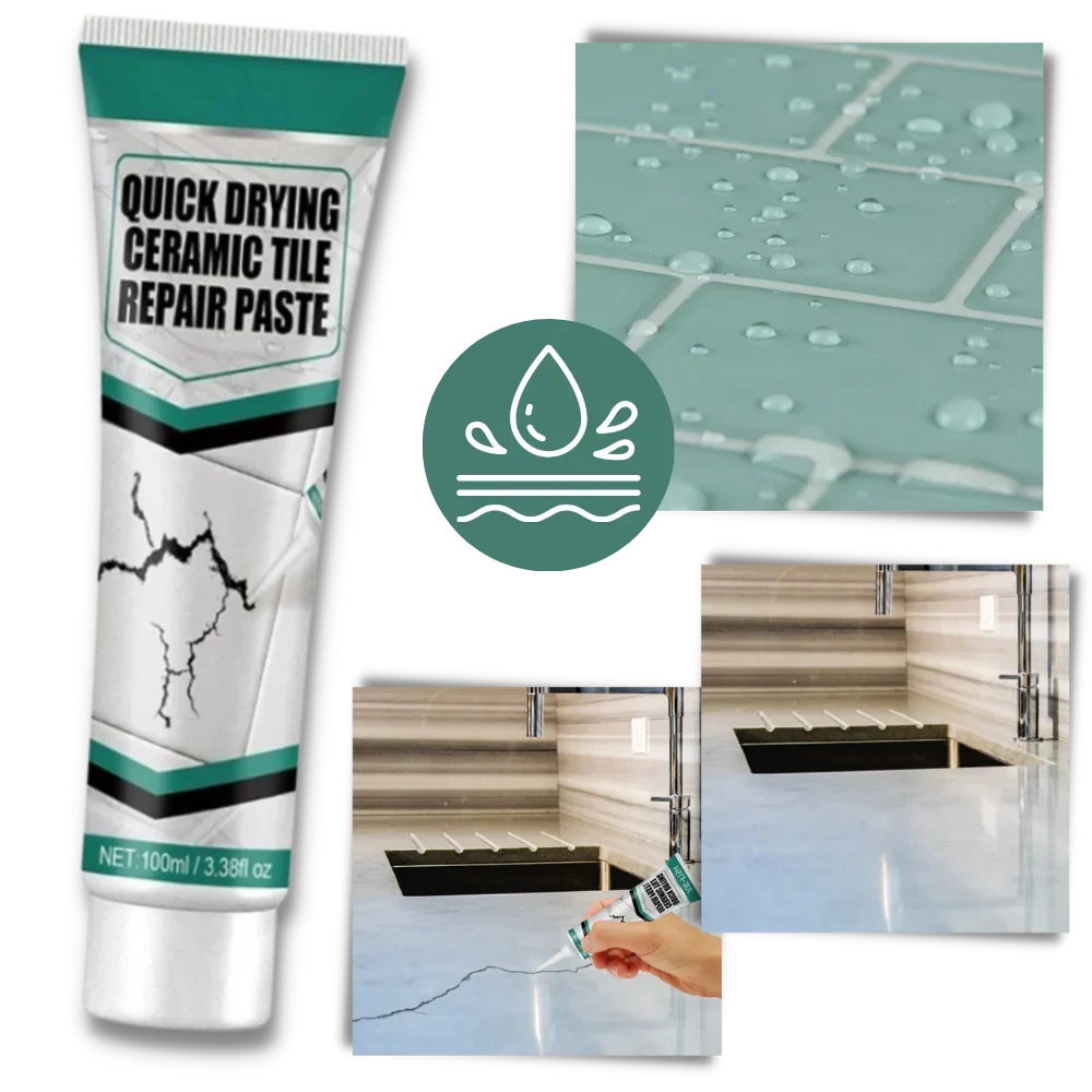Ceramic Repair Kit for Tile & Surface Cracks