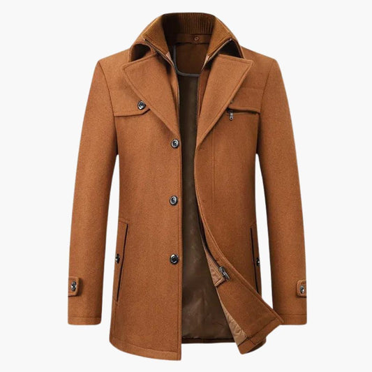 Classic Coat for Men - Elegant & Warm for Winter