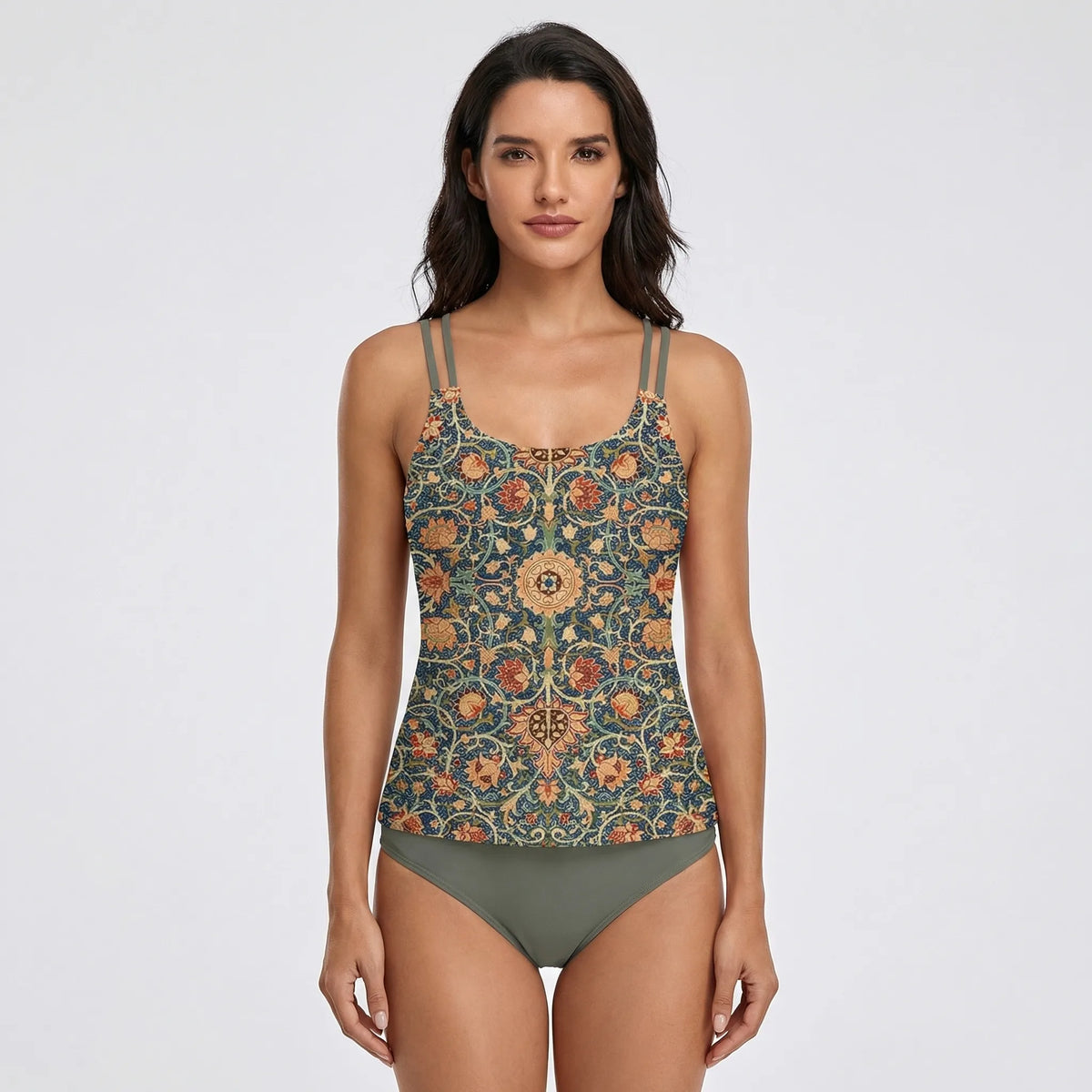 Colorful Swimwear with Mandala Pattern - Eleanor