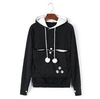 Comfortable Hoodie with Cat Pouch