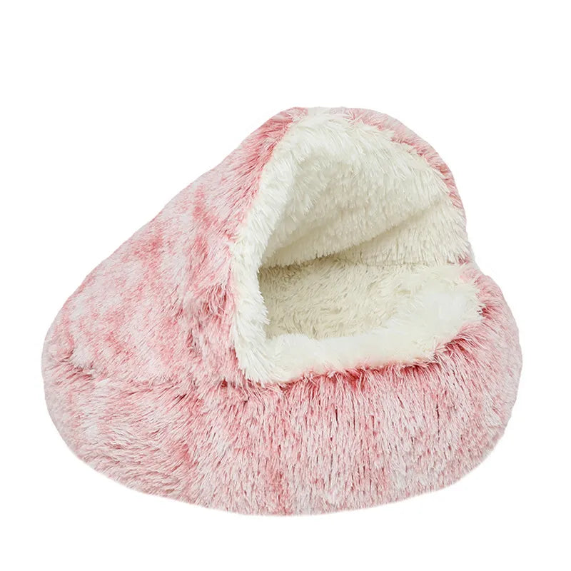 Comfortable Plush Pet Nest Bed