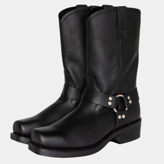 Comfortable Unisex Mid-Calf Western Boots