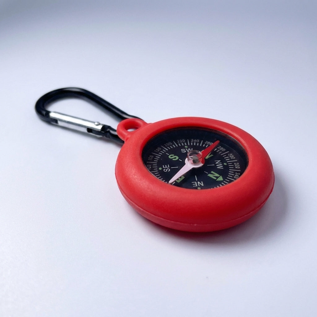 Compact Carabiner Compass