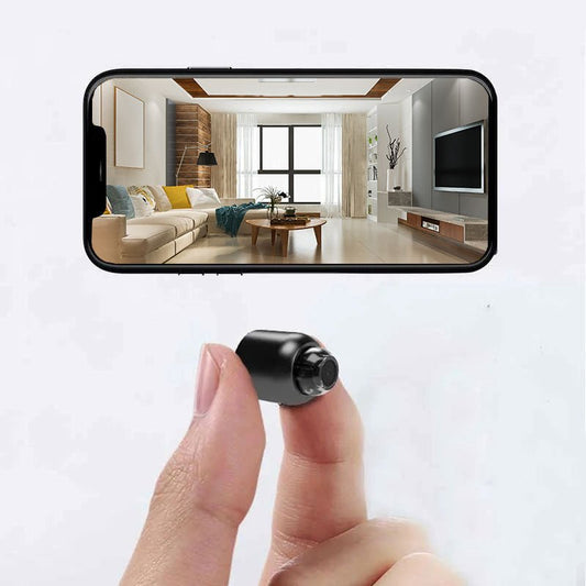Compact WiFi Security Camera with Night Vision