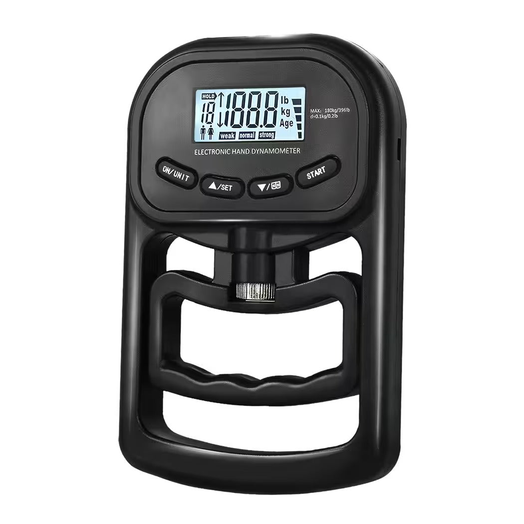 Digital Hand Dynamometer - Portable and Precise Grip Strength Measuring Device up to 120 kg