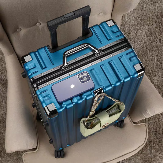 Durable Travel Luggage with Secure Frame