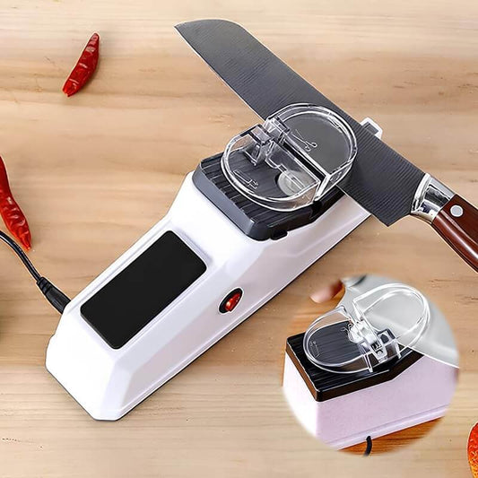 Electric Knife Sharpener with 3-Stage Sharpening System