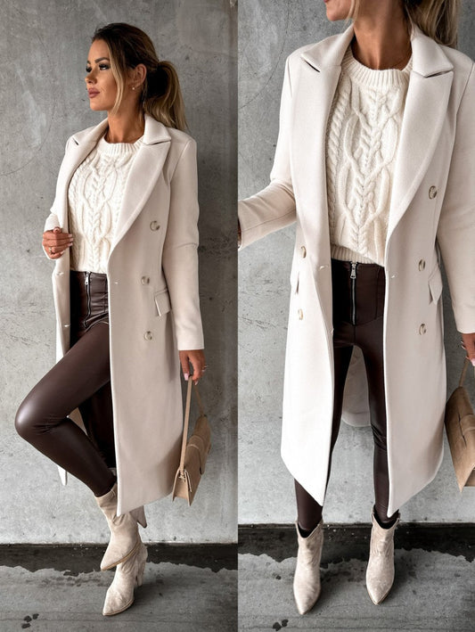 Elegant Winter Coat with a Stylish and Warm Design
