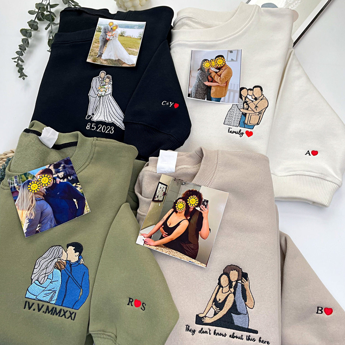 Embroidered Portrait - A Unique Gift