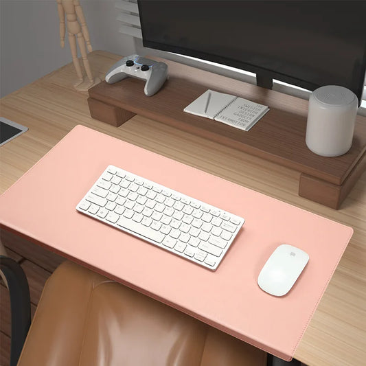 Ergonomic Anti-Slip PU Leather Desk Mat