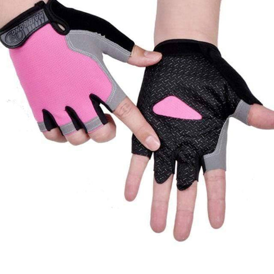 Fingerless Cycling Gloves with Enhanced Grip