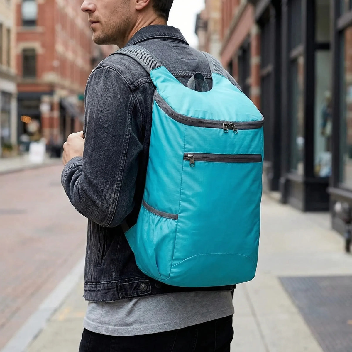 Foldable Large-Capacity Travel Backpack