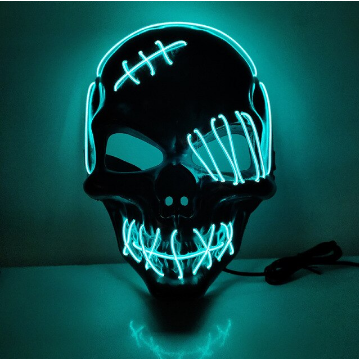 Glowing Horror Vendetta Mask