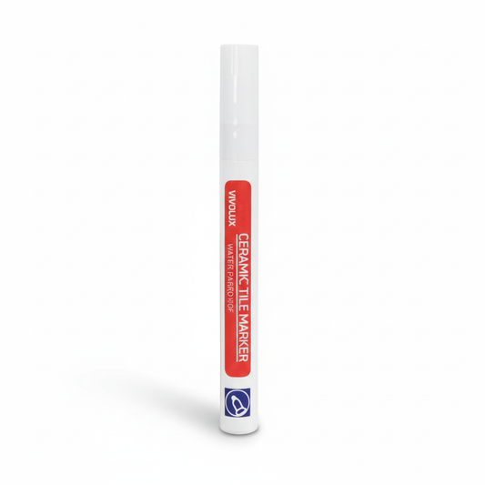 Grout Repair Pen - Waterproof Polymer Sealant, Anti-Mold Formula, Quick-Drying & Odorless - For Bathroom & Kitchen Tiles