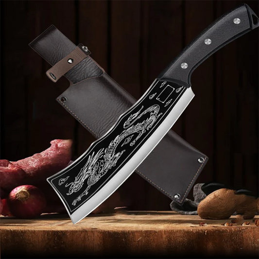 Hand-Forged Dragon Knife
