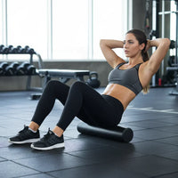 High-Density Foam Roller — 45 x 15 cm Compressed Elastic Cylinder